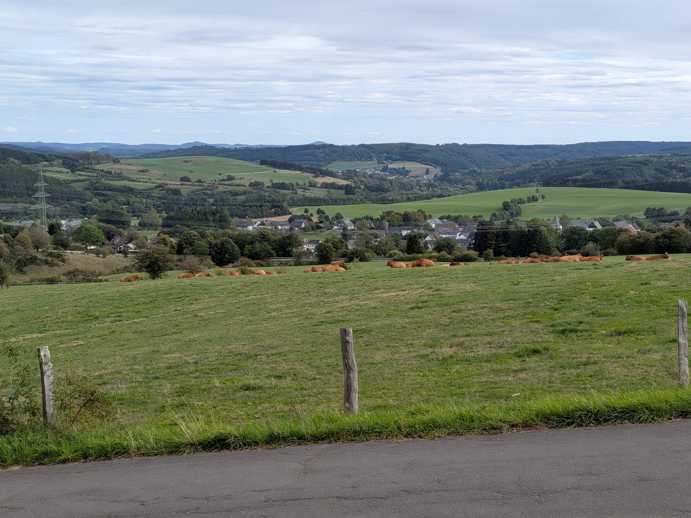 Landschaft in der Eifel beim Down-Syndrom Familienwochenende